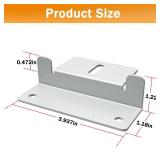 32 Units Solar Panel Mounting Z Brackets Lightweight Aluminum Corrosion, Solar Panel Mounting z Bracket, Supporting for RV, Roof, Boat,Wall and Other Off Grid Roof - Retail: $36