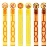 18Pcs Thanksgiving Bubble Wands Bulk for Kids, Mini Pumpkin Bubble Wands Fall Party Favors Bubbles Toys for Fall Festival Gifts Classroom Prizes Goodie Bags Stuffers - Retail: $10