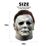 Michael Myers Mask, Halloween Horror Masquerade Cosplay Party Mask, Michael Myers Costume Scary Cosplay (Style 3) - Retail: $20