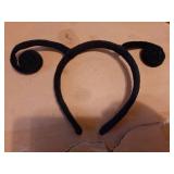 Butterfly Antenna Headband for Women, Black Ladybug Ears Headband Butterfly Wings Costume for Halloween Costume Accessories Party Supplies - Retail: $13