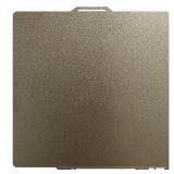 Upgraded Thicker Textured PEI Plate 0.77mm with QR Code for Bambu Lab P1S/P2S/P1P/X1/X1C/A1 3D Printer, 257x257mm Dual-Textured Plate, Heated Bed Magnetic Flexible Spring Steel PEI Sheet Plate - Retai