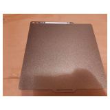 Upgraded Thicker Textured PEI Plate 0.77mm with QR Code for Bambu Lab P1S/P2S/P1P/X1/X1C/A1 3D Printer, 257x257mm Dual-Textured Plate, Heated Bed Magnetic Flexible Spring Steel PEI Sheet Plate - Retai