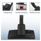 Vacuum Attachments Brush Head Compatible with Miele Turbo Head Cleaner C1 Combination, Classic Smooth Floor Brush for Carpet and Area Rugs. - Retail: $24