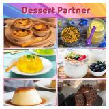 Mini Spoons - 200PCS Dessert Spoons Plastic Disposable Cutlery Small Plastic Spoons For Ice Cream Cake Jelly Pie Yogurt Dessert For Party Celebrations Multi-Color - Retail: $8