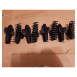 Hair Claw Clips for Women - 8PK Large Neutral Matte Jumbo Hair Clips for Thick, Thin, Long, Short, Curly Hair Girls, Big Jaw Clip Set for Daily Use(Midnight Black) - Retail: $9