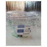 Storage Bins with Lids- 2 Pack, 6.6 Qt Clear Boxes for Organizing, Stackable Plastic Containers- BPA Free, Non-Toxic, Odor Free, Organizer for Home, Office, Dorm - Retail: $31