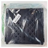 LockerMate Adjust-A-Shelf Locker Shelf, Extends to Fit Your Locker, Easy to Use, Perfect for School, Office, Gym, Black, 2-Pack - Retail: $26