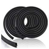 Door Seal Weather Stripping Compatible with 1988-2000 Chevy GMC Blazer Suburban Tahoe Yukon C1500 C2500 C3500 K1500 K2500 K3500,Rubber Front Door Weatherstrip Replace#1AWSK00228, AM-35015073 - Retail: