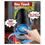 One Touch Electric Can Opener Fits All Can Sizes, Electric Can Openers for Kitchen Food Safe with Smooth Edge, Kitchen Gadgets Automatic Can Opener for Seniors, Arthritis and Chef, Black)