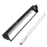 UVB Lighting - Reptile Light Fixture for Bearded Dragon Leopard Gecko (12Inch 8W) p - Retail: $37