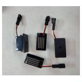 Model Y Juniper Model 3 Highland X S, Ultra-Bright HD Car Door Lights Logo Projector, OEM Style Puddle Lights No Fade 3D Laser Car Welcome Ghost Light(4 Pack)