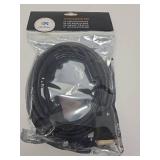 Cable Matters Gold Plated DVI-D Dual Link Cable with Ferrites 15 Feet