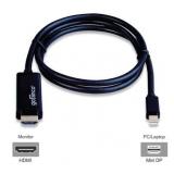 gofanco 3ft Mini DisplayPort v1.2 to HDMI Cable - Black (mDP4kHDMI3F)