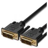 Fosmon 10FT DVI-D to DVI-D Gold Plated Digital Cable - 32AWG 1.3V Single Link Cable (18+1 Pin)