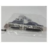 D-Sub 25-Pin Connector with Ribbon Cable lot of 3