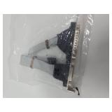 D-Sub 25-Pin Connector with Ribbon Cable lot of 3