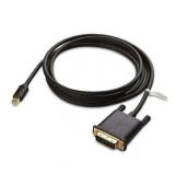 Cable Matters Mini DisplayPort to DVI Cable in Black 6 Feet 101010-Black-6