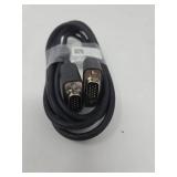 VGA Male to Male Monitor Cable Bundle.  Lot of 4