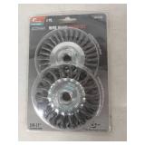 Tool Shop 4-inch Wire Wheel Brush Set (2 Piece)