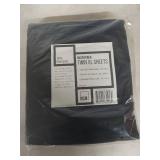 Roost Black Microfiber Twin XL Sheet Set