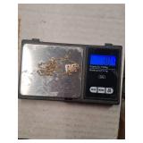 Birthstone Pendant and Chain - Pendant marked 10k