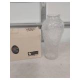 Tiara Crystal Parrot Vase