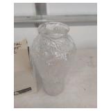 Tiara Crystal Parrot Vase