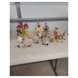 Decorative Clown Figurine Collection