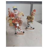 Decorative Clown Figurine Collection