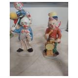 Decorative Clown Figurine Collection