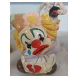 Decorative Clown Figurine Collection