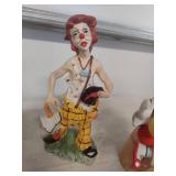 Decorative Clown Figurine Collection