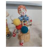 Decorative Clown Figurine Collection