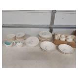 Mid-Century Boutonniere China Dinnerware Set