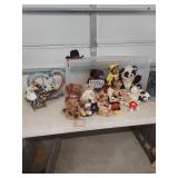 Mixed Plush Toy Collection with Disney and GUND Bears