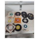 Mixed Lot of 45 RPM Promotional Records