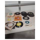 Mixed Lot of 45 RPM Promotional Records