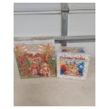 Cherished Teddies King & Queen of Hearts Collectors Set with Anniversary Figurine