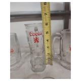 Coors Beer Glass Collection Set