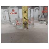 Coors Beer Glass Collection Set