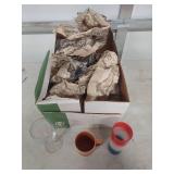 Mid-Century Glassware and Coffee Mug Set - (6) of each