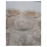Depression Glass Dinnerware Collection