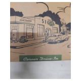 Hallmark Kiddie Car Corner Drive-In Limited Edition Display