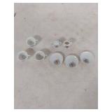 Occupied Japan Miniature Tea Set with Floral Design