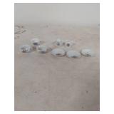 Occupied Japan Miniature Tea Set with Floral Design