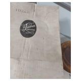 Amber Tiara Sandwich Glass Dinnerware Set