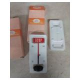 (5) Hallmark Kiddie Car Corner Stop Sign Accessory