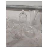 Mixed Crystal Glassware Collection Lot in Box