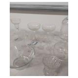 Mixed Crystal Glassware Collection Lot in Box