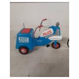 1950s Murray Police Radio Patrol Tricycle and Delivery Cycle Set